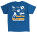 NC Future Problem Solving T-Shirt, a Royal Classic Unisex Tee (back-view)