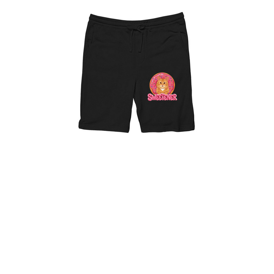 SHORTS&nbsp;, a Black Midweight Fleece Shorts