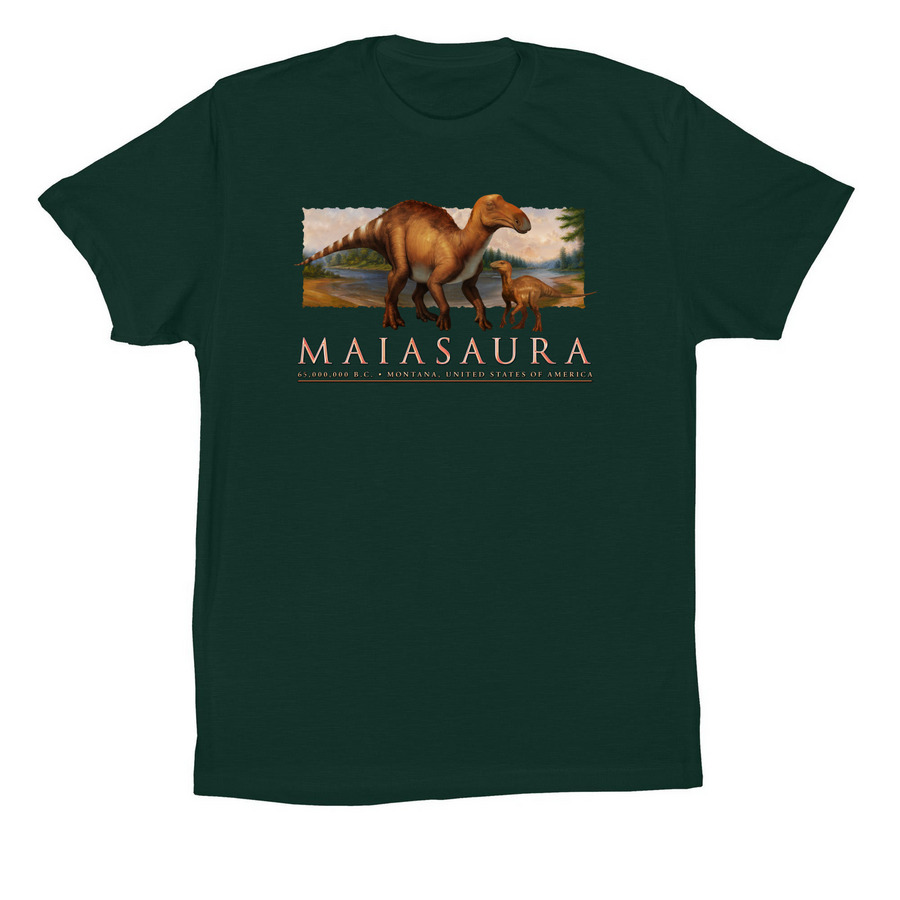 Gloria Maiasaura, a Forest Premium Cotton Tee