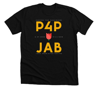 P4P x J.A.B. Fundraiser Tee!, a Solid Black Blend Premium Unisex Tee