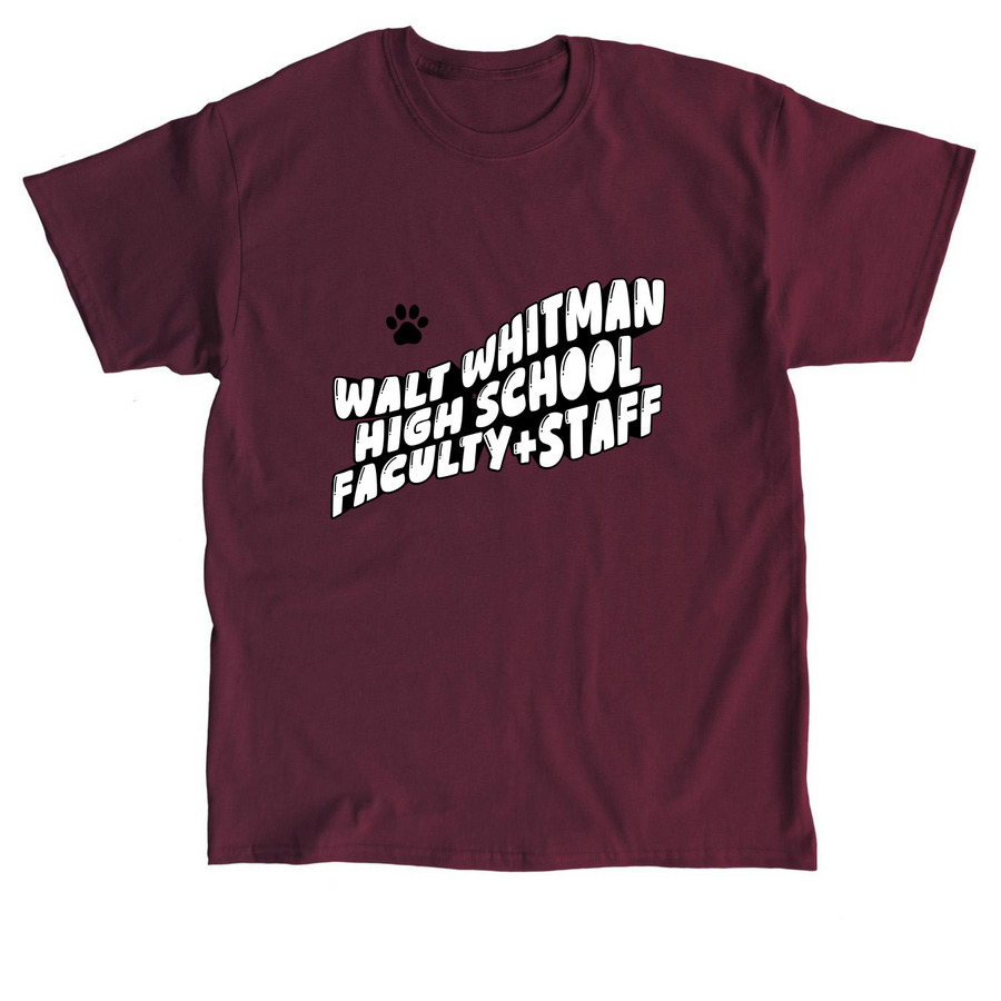 Whitman Whimsy, a Maroon Classic Unisex Tee