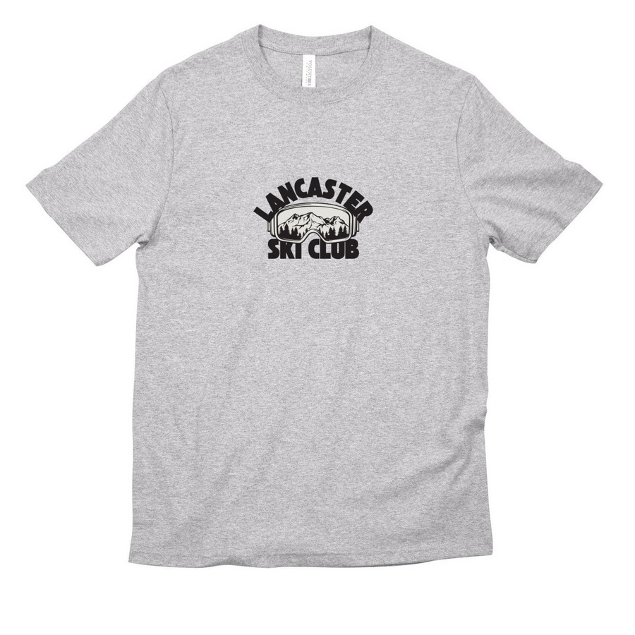 Lancaster Ski Club Merch, a Athletic Heather All-American Unisex Tee