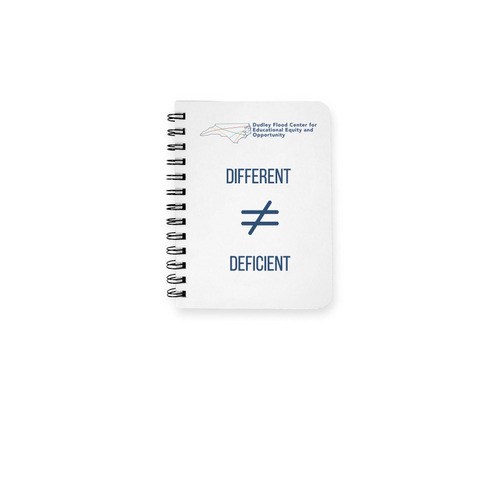 Dudley Flood Quote Spiral Notebook, a White Spiral Notebook
