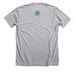 Manomet ISS 50th Anniversary, a Athletic Heather Premium Unisex Tee (back-view)