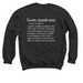 Kinley's Klubhouse, a Black Crewneck Sweatshirt (back-view)