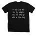 Life advice, a Solid Black Blend Premium Unisex Tee