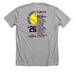 SC 10u Lightening Light, a Athletic Heather Premium Unisex Tee (back-view)