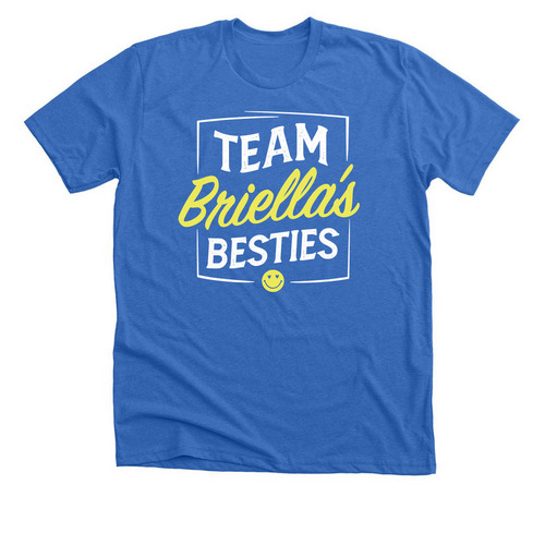 I'm a Bestie, a Heather True Royal Premium Unisex Tee