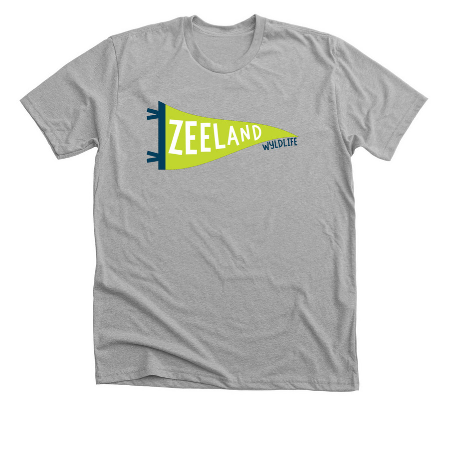 Zeeland Wyldlife Merch, a Athletic Heather Premium Unisex Tee
