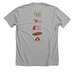 World Giraffe Week 2026, a Athletic Heather Premium Unisex Tee (back-view)