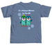 It's Always Winter In The OR, a Blue Jean Comfort Colors Unisex Tee (back-view)