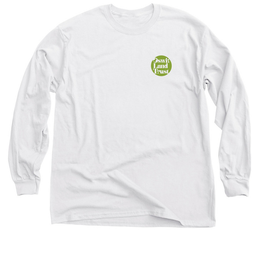 Oswit Land Trust -&nbsp;Classic Long Sleeve Tee, a White Classic Long Sleeve Tee