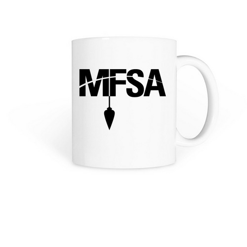 MFSA Ceramic Mug, a White Coffee Mug