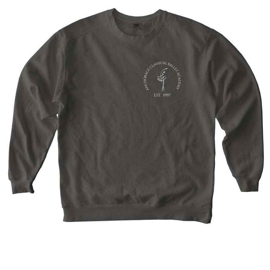 ACBA Sweaters & Hoodies, a Pepper Comfort Colors Crewneck Sweatshirt