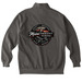 ENA Maine Chapter, a Pepper Comfort Colors Quarter Zip Pullover (back-view)