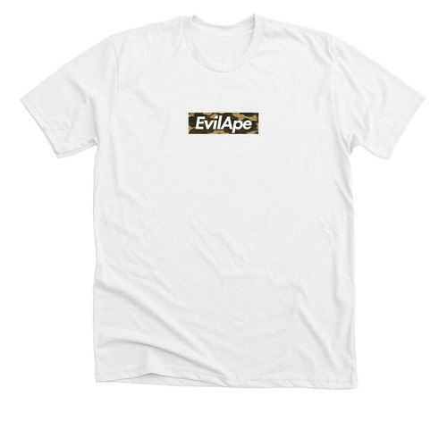 Evil$APE&nbsp;, a Solid White Blend Premium Unisex Tee