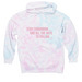 STAY TOMORROW, a Cotton Candy Tie Dye Pullover Hoodie