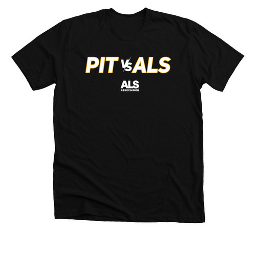 PIT vs ALS, a Solid Black Blend Premium Unisex Tee