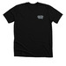 The Retro, a Solid Black Blend Premium Unisex Tee