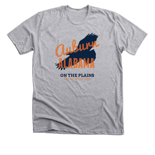 Auburn City Tee, a Athletic Heather Premium Unisex Tee