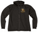 Wear the Mission. Support the Movement., a Deep Black Allmade Women?s Organic CVC Zip-Up Hoodie