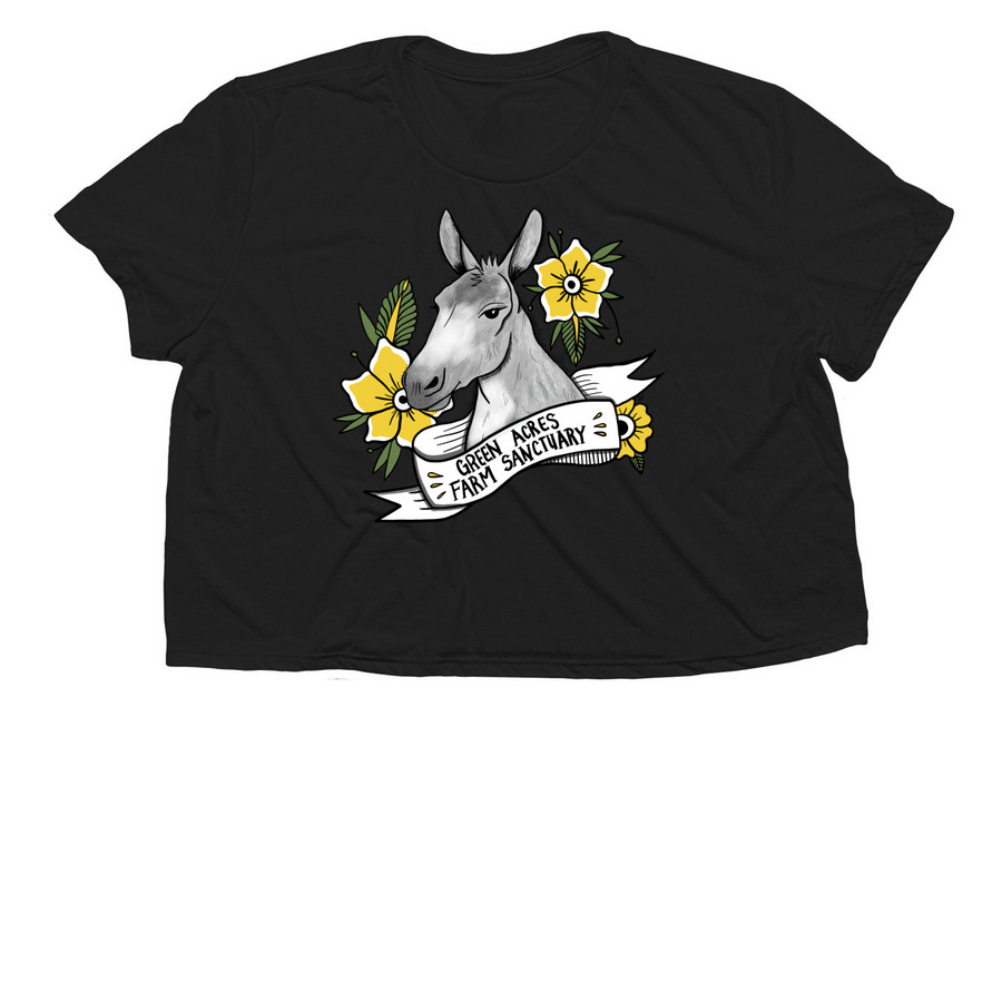 Say Hello to Festus!&nbsp;, a Black Women?s Flowy Cropped Tee