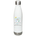 2026 Conference Water Bottle, a White Stainless Steel Water Bottle