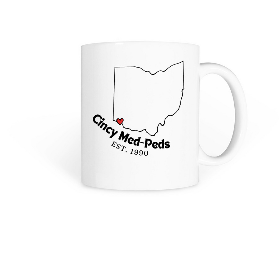 Med Peds Mugs, a White Coffee Mug