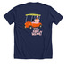 Emmy's Memmy Golf, a Solid Navy Blend Premium Unisex Tee (back-view)