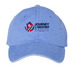 A classic JTDM baseball Hat, a Periwinkle