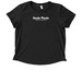 Santa Paula Punch Bowls (version #2), a Space Black Allmade Eco Triblend Women?s Scoop Neck Tee