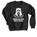 2023 Giving Tuesday Fundraiser, a Black Crewneck Sweatshirt