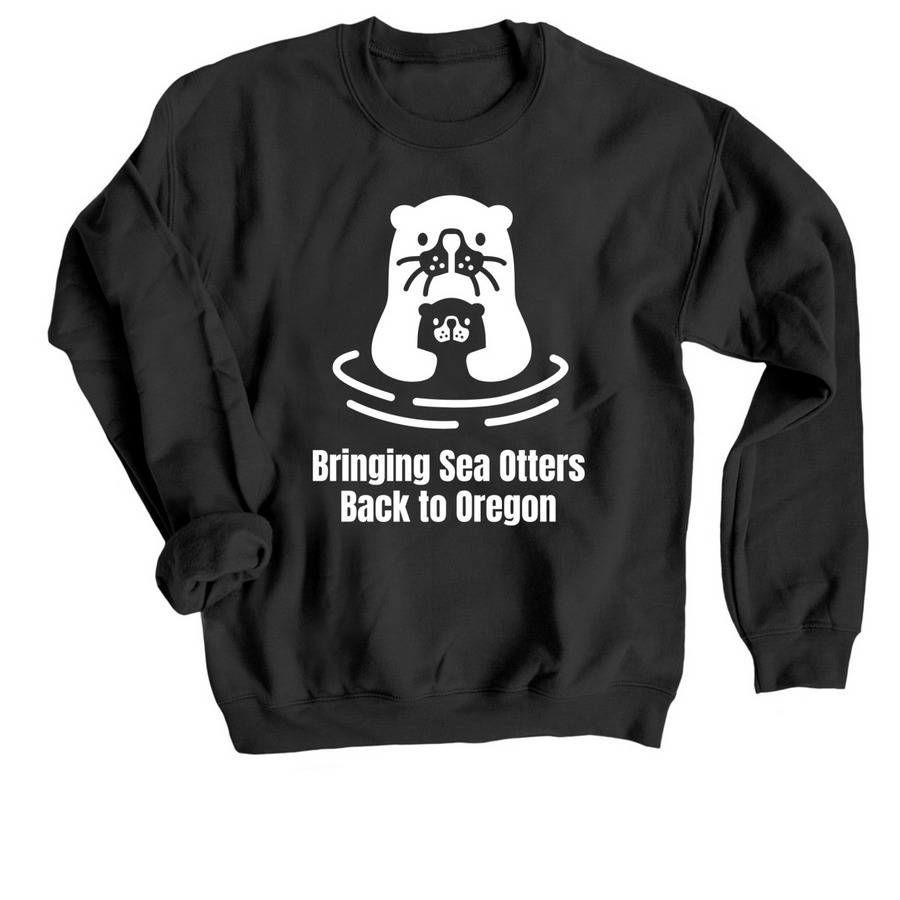 2023 Giving Tuesday Fundraiser, a Black Crewneck Sweatshirt