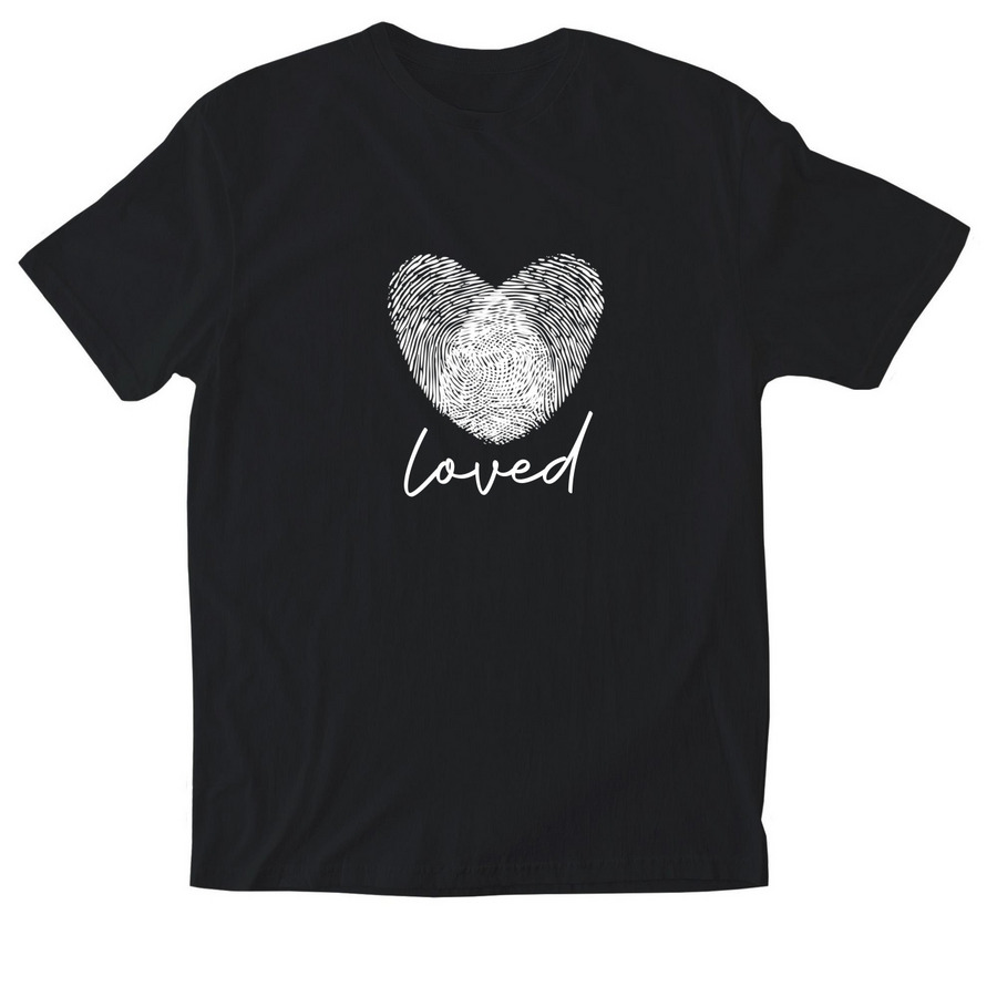 Soul Purpose - Loved Tee, a Black Softstyle Cotton Tee