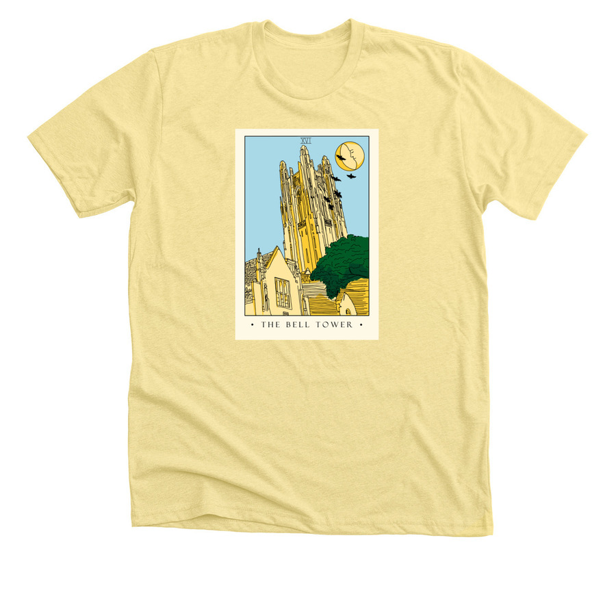 Guild of Carillonneurs Holiday Merch Sale!!!, a Heather Yellow Gold Premium Unisex Tee
