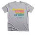 Education We Need Tee/Hoodie/Crewneck, a Athletic Heather Premium Unisex Tee