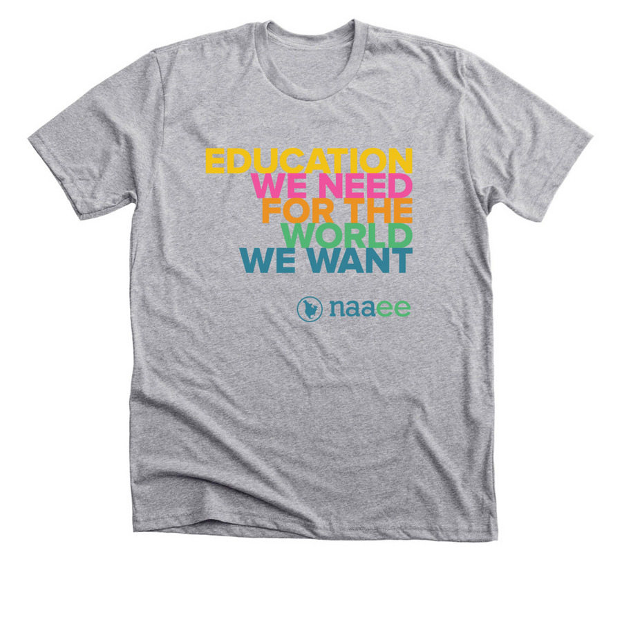 Education We Need Tee/Hoodie/Crewneck, a Athletic Heather Premium Unisex Tee