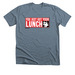 Just Got Your Lunch (Yell Version), a Heather Slate Premium Unisex Tee