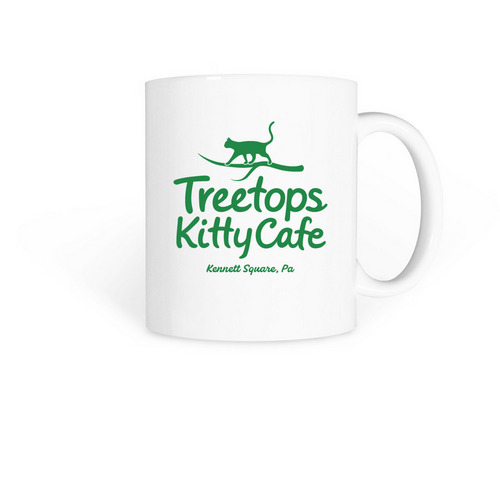 Treetops Coffee Mugs, a White Coffee Mug