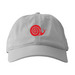 Slow Food Snail Hat, a Dolphin Printed Eco Baseball Cap