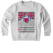 Free Ukraine Free Palestine, a Cool Heather Grey Stanley/Stella Unisex Changer 2.0 Crewneck Sweatshirt
