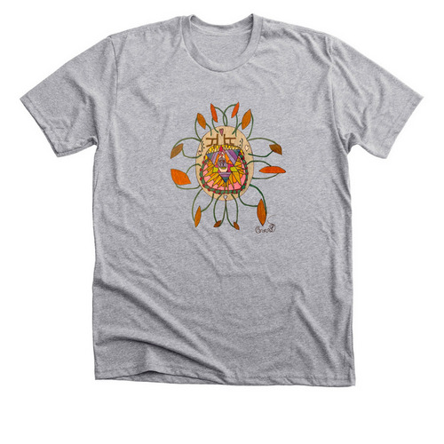 Mother's Mandala, a Athletic Heather Premium Unisex Tee