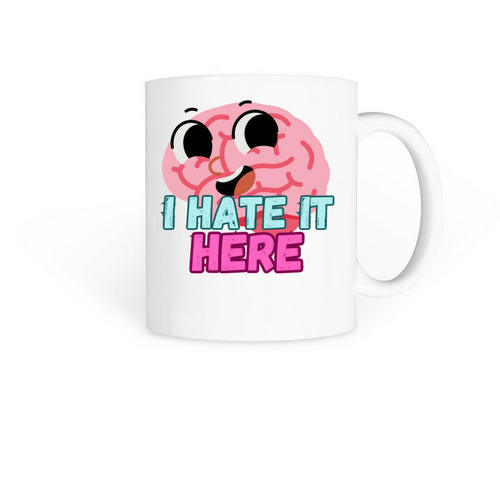 Brian Says Mug, a White Coffee Mug