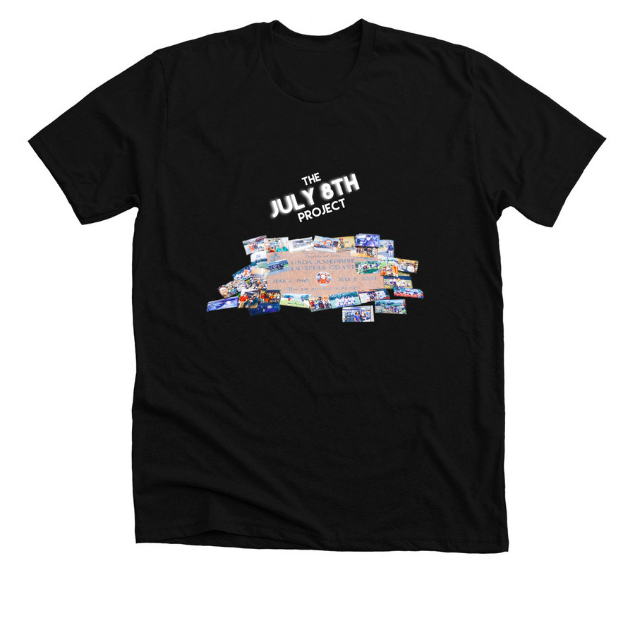 The July 8th Project 20 Year Remembrance&nbsp;, a Solid Black Blend Premium Unisex Tee