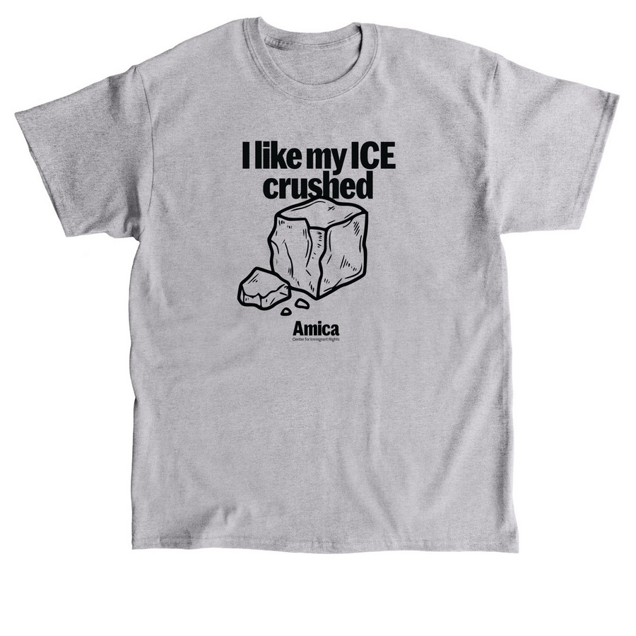 Crushed ICE, a Sport Grey Classic Unisex Tee