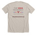 VEDS Hope Tee 2025, a Heather Dust Premium Unisex Tee (back-view)
