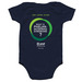 PMSAD 2026 Babies, a Navy Infant Onesie (back-view)