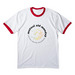 Mutual Aid Monday, a White/ Red Cotton Ringer Tee