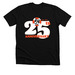 25th Anniversary, a Solid Black Blend Premium Unisex Tee