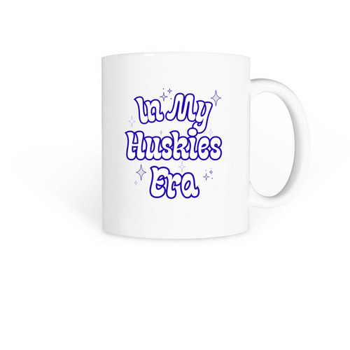 In My Huskies Era Mug - Classic, a White Coffee Mug